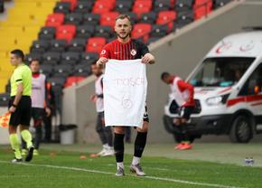 „Dublă”, Maxim la Gaziantep și dedicație pentru Toșca » Nu mai marcase de 69 de zile!