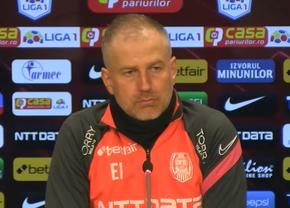Edi Iordănescu a continuat contrele pe tema arbitrajului: „Domnul Becali a obținut ce și-a dorit! A creat o imagine artificială”