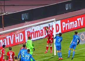 O nouă pagină neagră din istoria lui Dinamo: gol direct din corner! „Câinii” au terminat sezonul regular pe loc de baraj