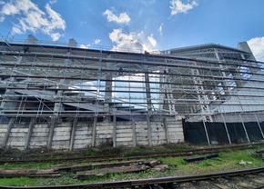 Imagini spectaculoase din exteriorul arenei Rapid! Cum arată șantierul din Giulești