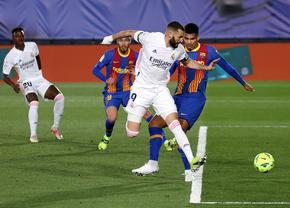 Reușită superbă în „El Clasico” » Benzema, gol cu călcâiul