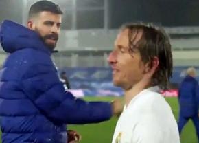 Modric și Pique, dialog fără perdea după Real Madrid - Barcelona 2-1: „Te duci să plângi, nu?”