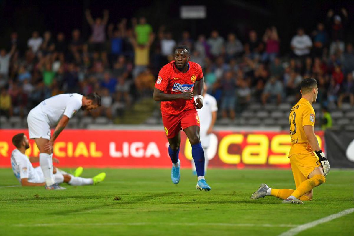 FCSB - VIITORUL 2-1 / A trecut ca prin brânză! Secvență excelentă de imagini suprinse de fotoreporterul GSP Raed Krishan cu gafele în serie ale fundașilor Viitorului la golul lui Gnohere