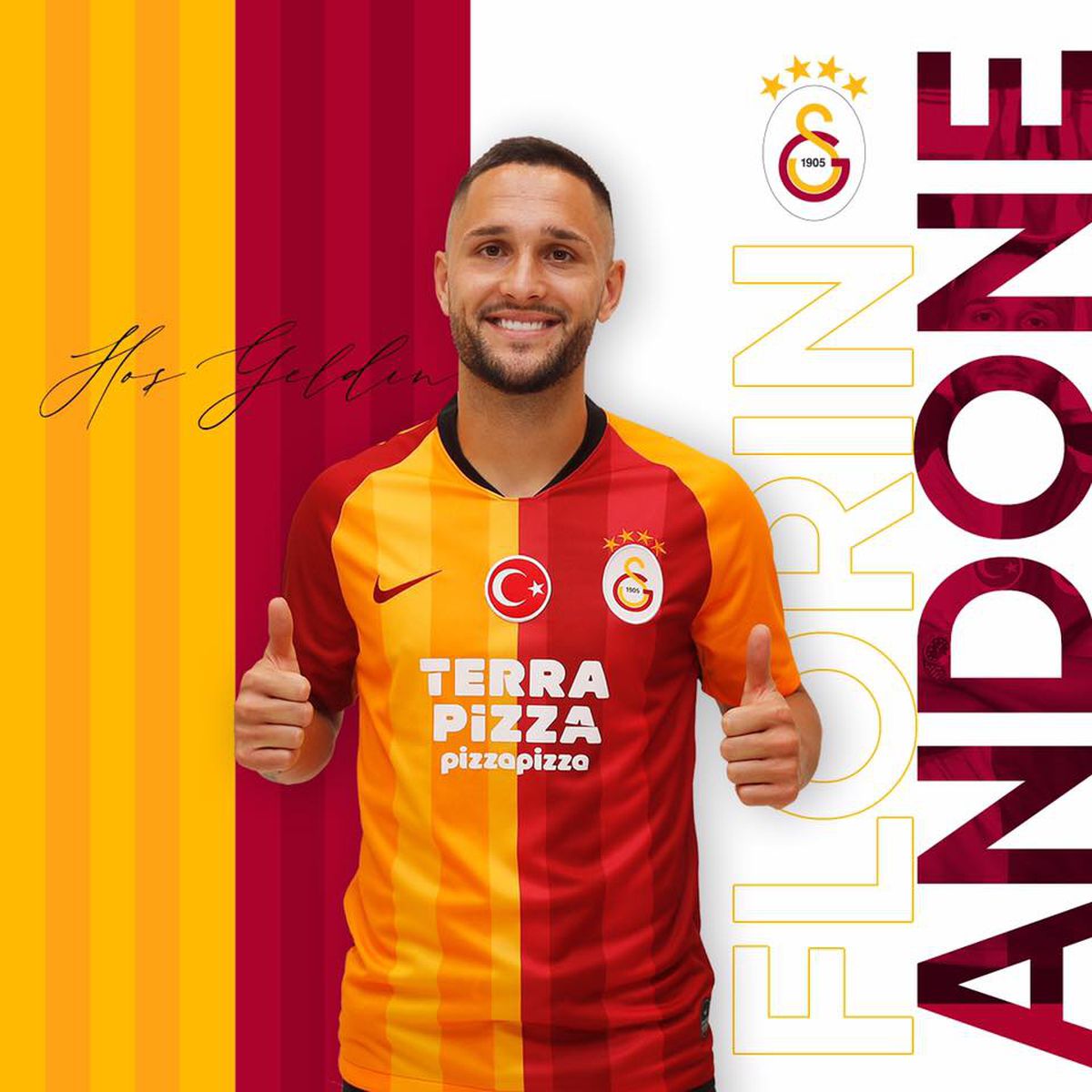 FOTO Florin Andone a semnat cu Galatasaray