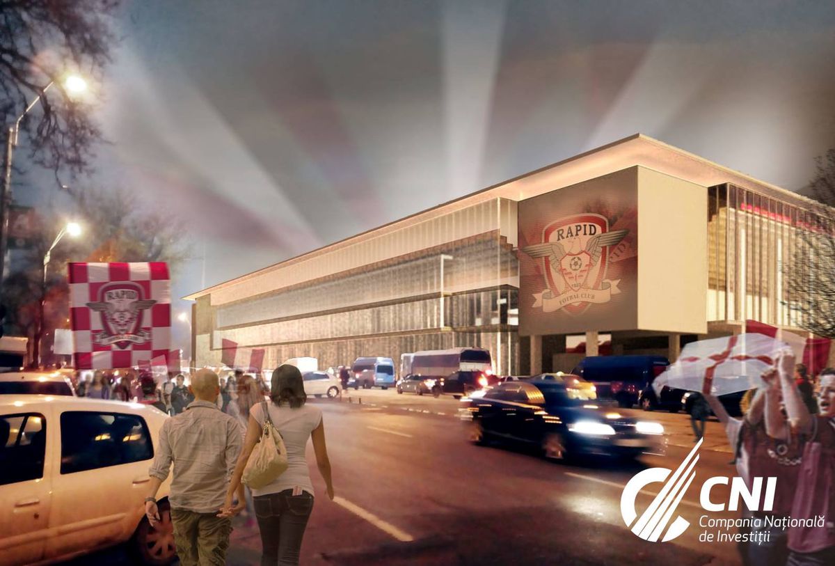 GALERIE FOTO  Guvernul vrea să dubleze costurile pentru Stadionul Giulești pentru 50 de scaune în plus!