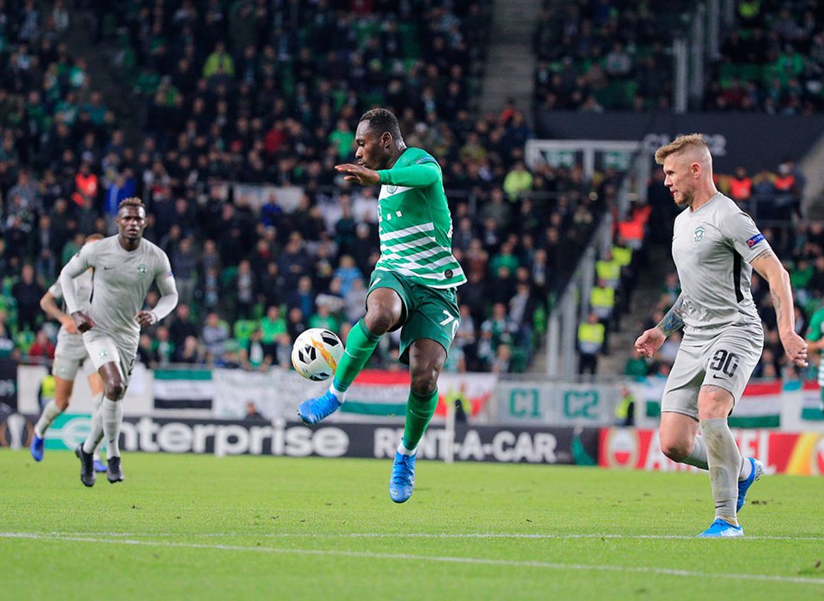 FERENCVAROS - LUDOGOREȚ 0-3 // VIDEO+FOTO Ce bombă! Gol fantastic marcat în victoria obținută de Dragoș Grigore, Claudiu Keșeru și Cosmin Moți în Ungaria