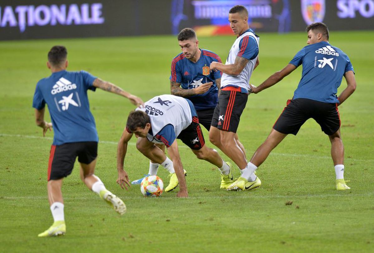 ROMÂNIA - SPANIA // VIDEO WOW! Sergio Ramos, execuție spectaculoasă pe Arena Națională: cum a înscris la antrenamentul oficial
