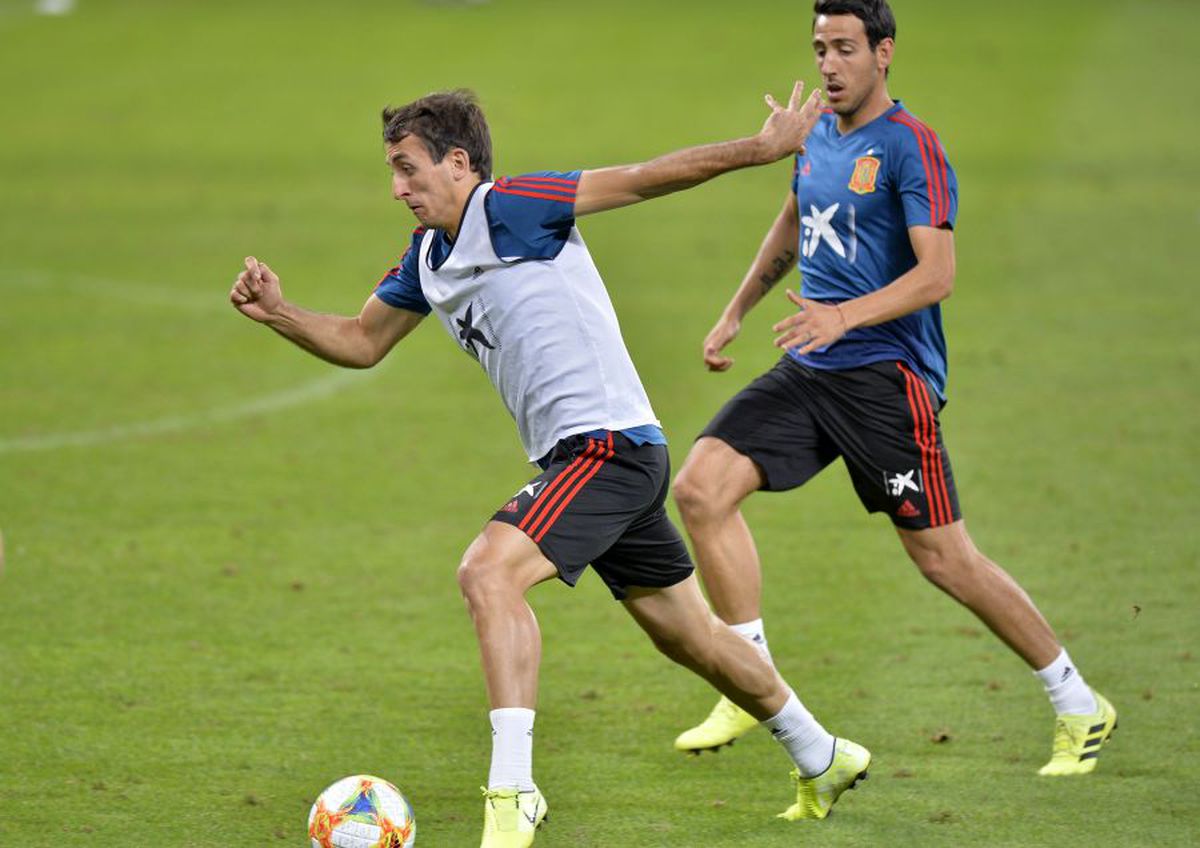 ROMÂNIA - SPANIA // VIDEO WOW! Sergio Ramos, execuție spectaculoasă pe Arena Națională: cum a înscris la antrenamentul oficial