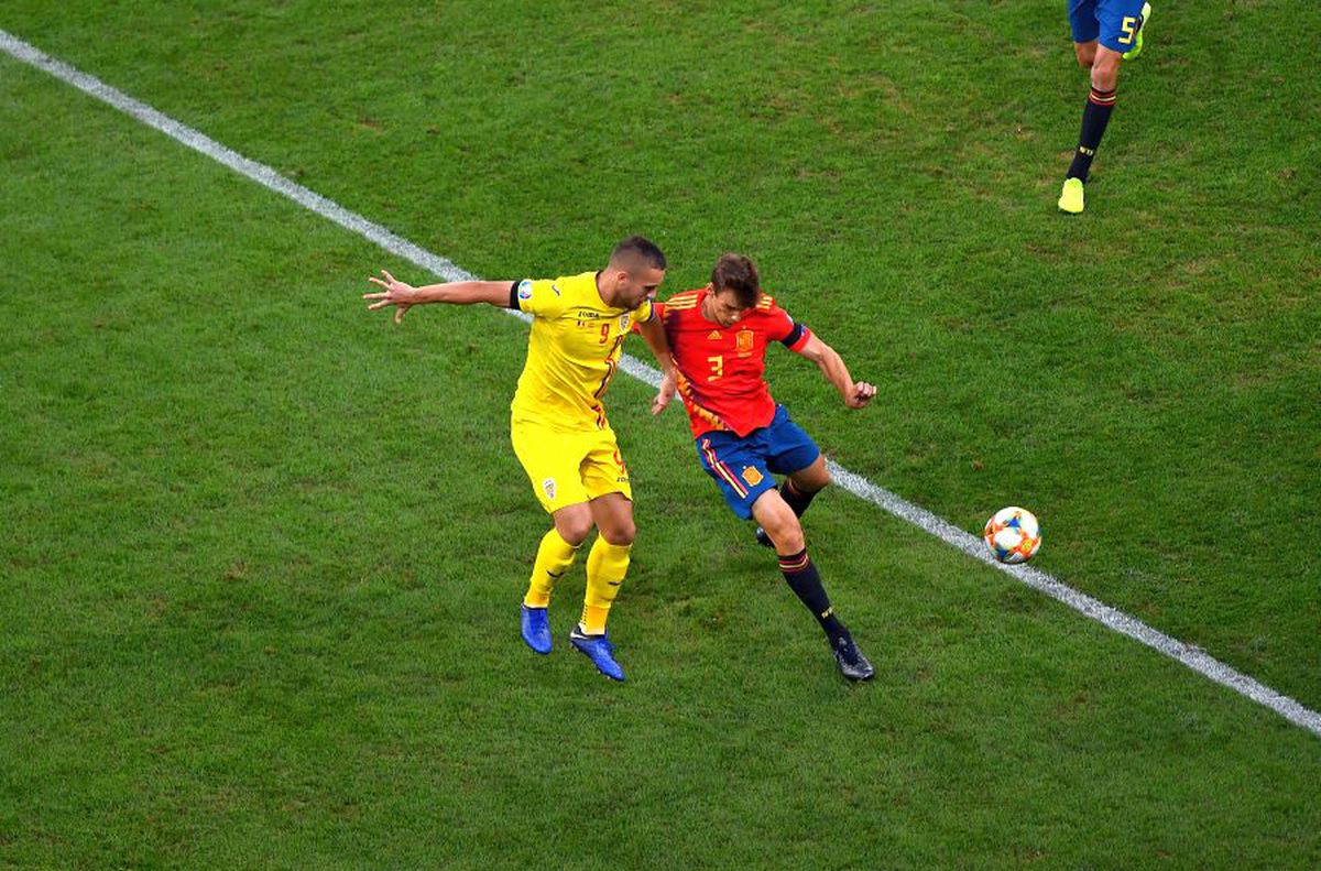 ROMÂNIA - SPANIA 1-2 // FOTO „Tricolorii” ratează DRAMATIC un punct în fața Spaniei! Cum arată ACUM clasamentul grupei