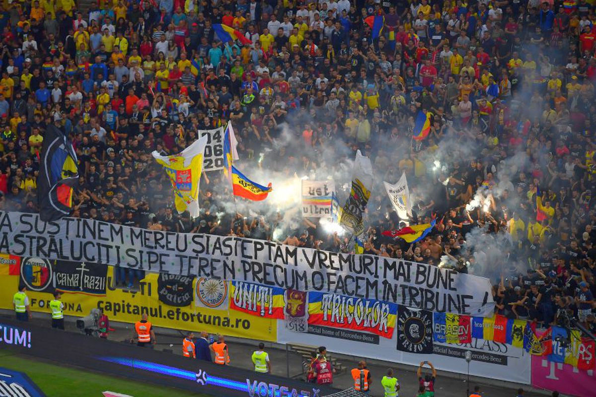 ROMÂNIA - SPANIA / Xenofobie! Nebunie în tribune! Vom avea porți închise!