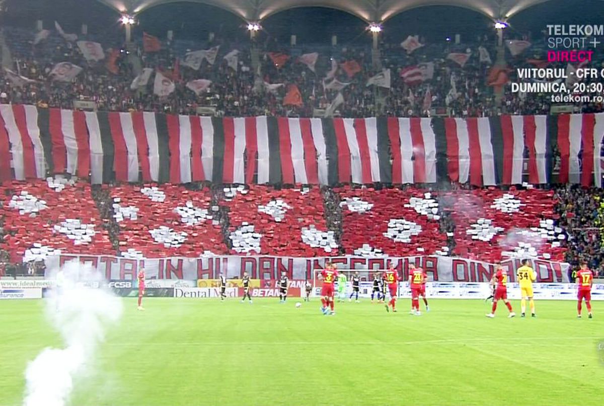 FCSB - DINAMO // GALERIE FOTO & VIDEO PCH, scenografie în memoria lui Cătălin Hîldan la începutul meciului » Răspunsul Peluzei Roș-Albastre