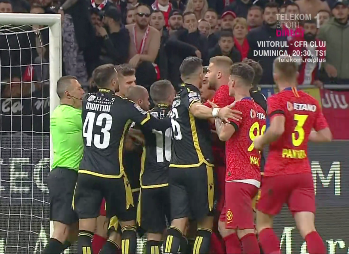 Incidente FCSB - Dinamo