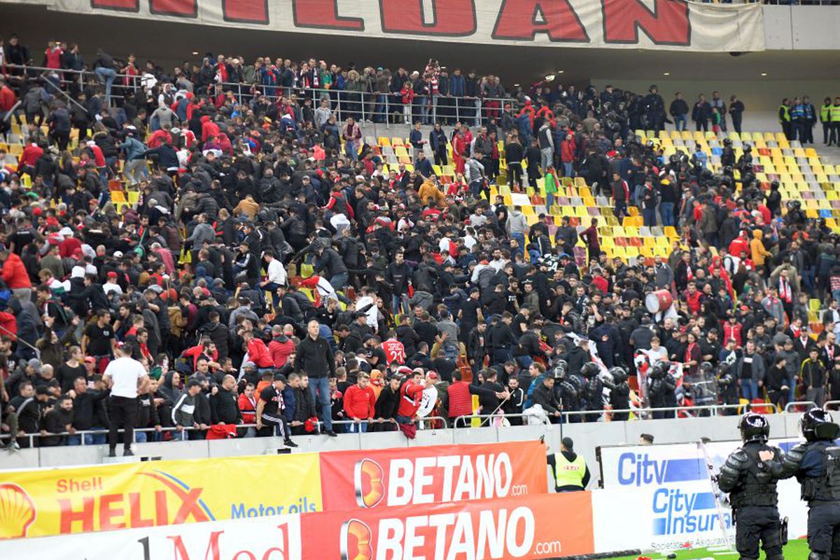 FCSB - DINAMO 1-1 / VIDEO Bătaie la finalul derby-ului!