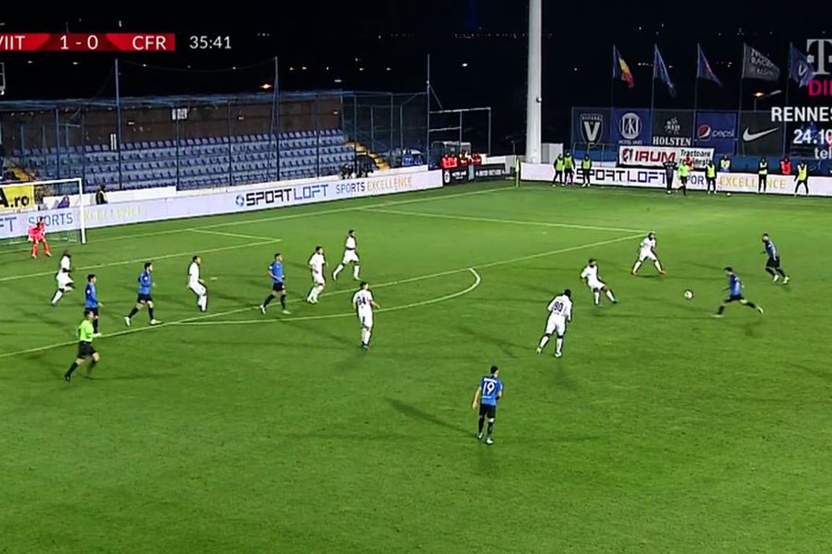 VIITORUL - CFR CLUJ 3-1 // FOTO + VIDEO Cosmin Matei, execuție EXTRATERESTRĂ! Gică Popescu, la pauză: „Golul sezonului!”