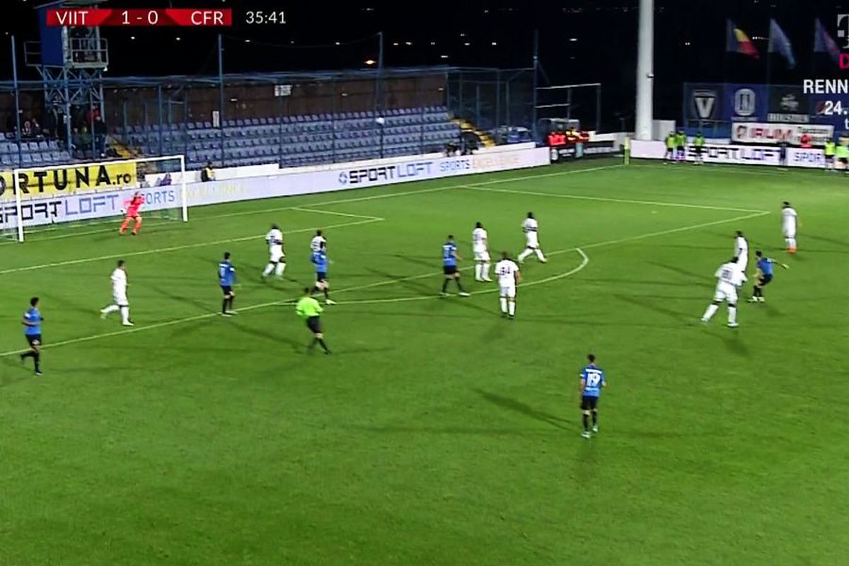 VIITORUL - CFR CLUJ 3-1 // FOTO + VIDEO Cosmin Matei, execuție EXTRATERESTRĂ! Gică Popescu, la pauză: „Golul sezonului!”