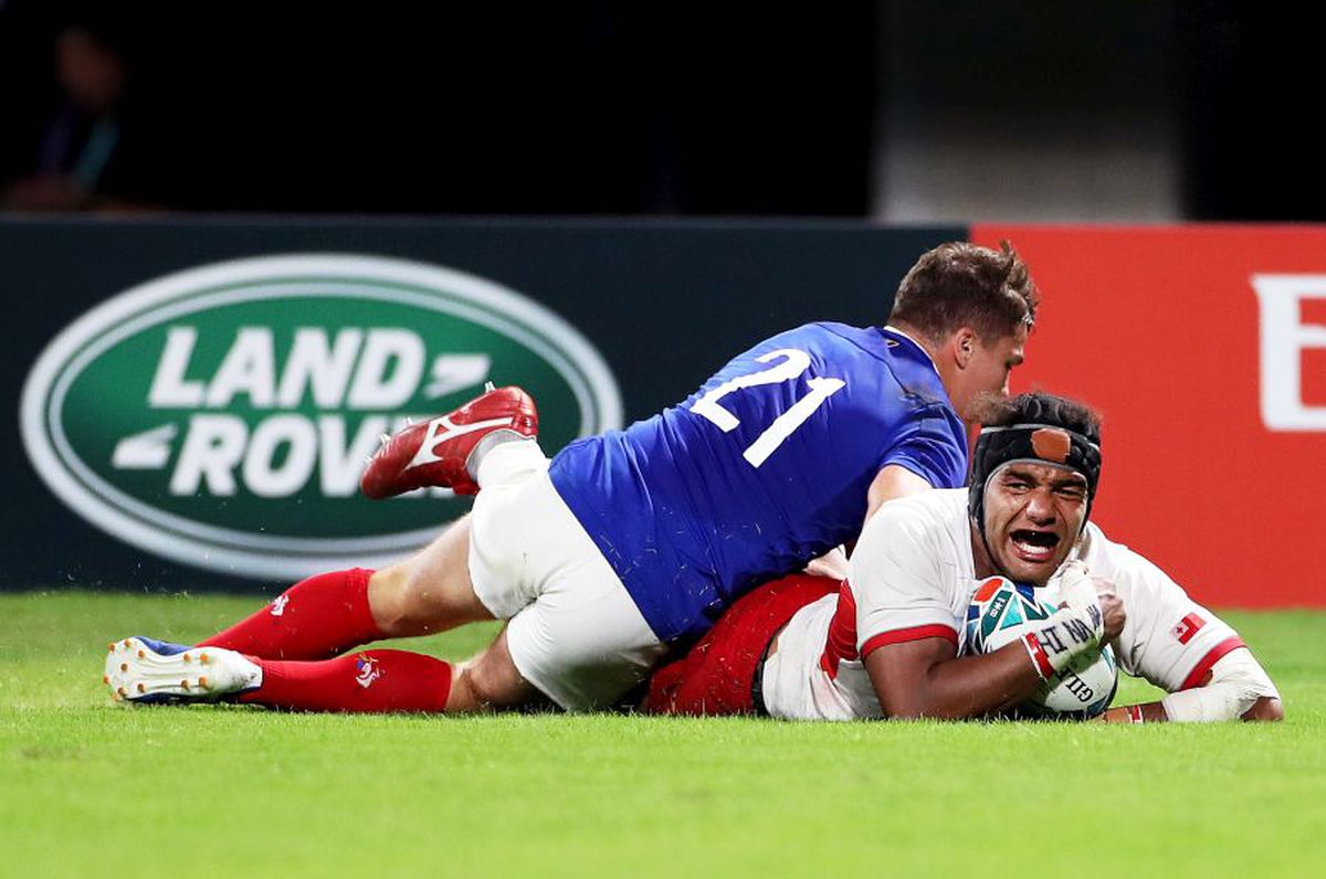 RUGBY // GALERIE FOTO Franța a câștigat cu emoții meciul cu Tonga de la Cupa Mondială