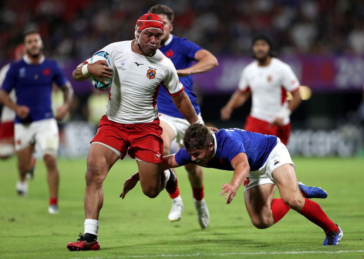 RUGBY // GALERIE FOTO Franța a câștigat cu emoții meciul cu Tonga de la Cupa Mondială