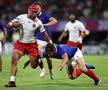 RUGBY // GALERIE FOTO Franța a câștigat cu emoții meciul cu Tonga de la Cupa Mondială