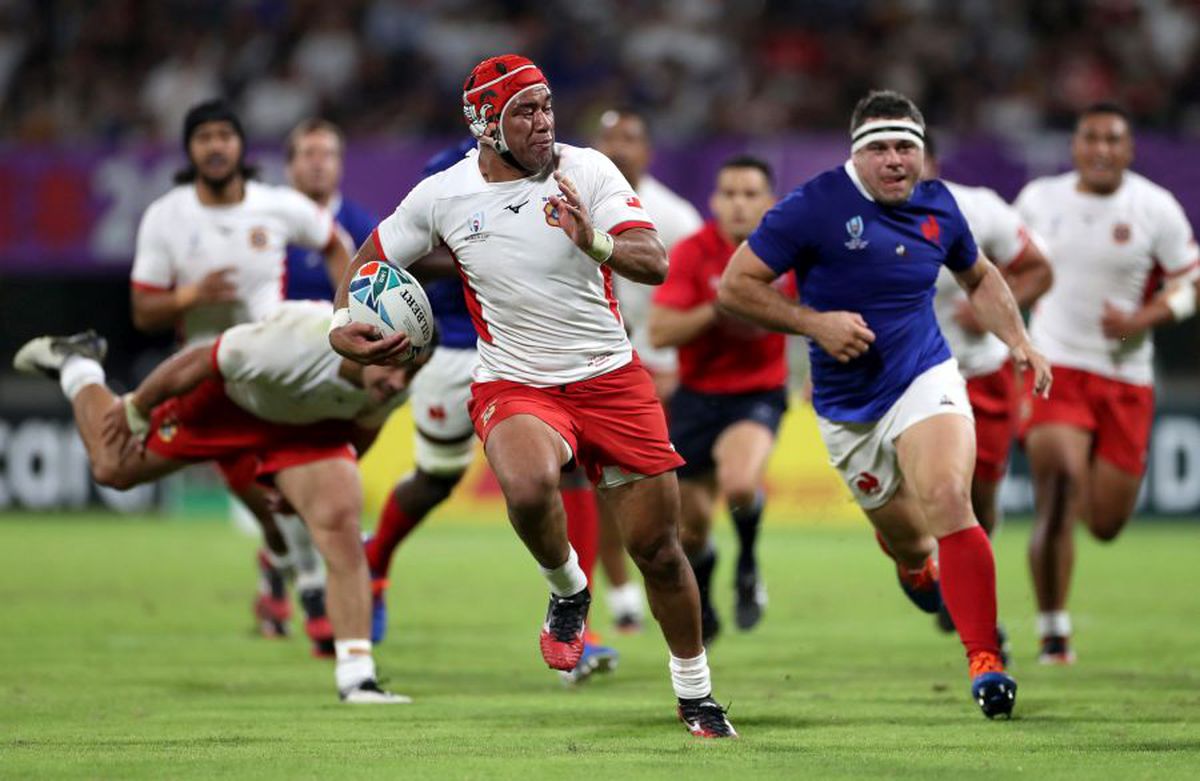 RUGBY // GALERIE FOTO Franța a câștigat cu emoții meciul cu Tonga de la Cupa Mondială