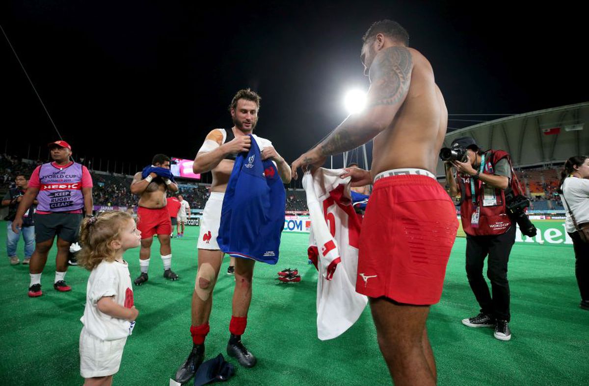 RUGBY // GALERIE FOTO Franța a câștigat cu emoții meciul cu Tonga de la Cupa Mondială