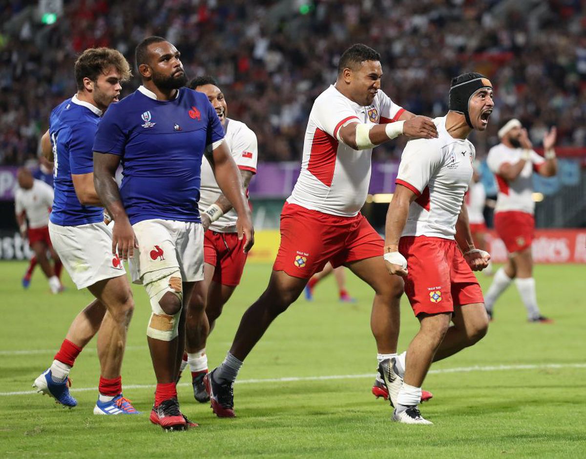 RUGBY // GALERIE FOTO Franța a câștigat cu emoții meciul cu Tonga de la Cupa Mondială
