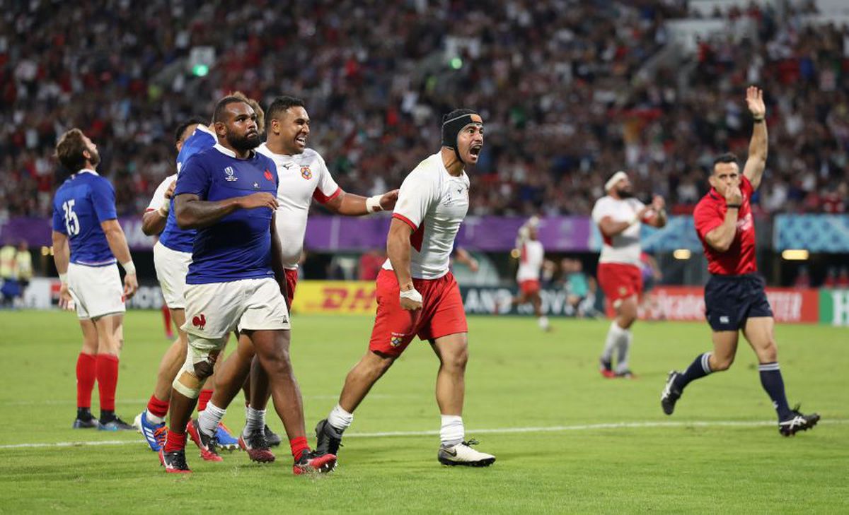 RUGBY // GALERIE FOTO Franța a câștigat cu emoții meciul cu Tonga de la Cupa Mondială