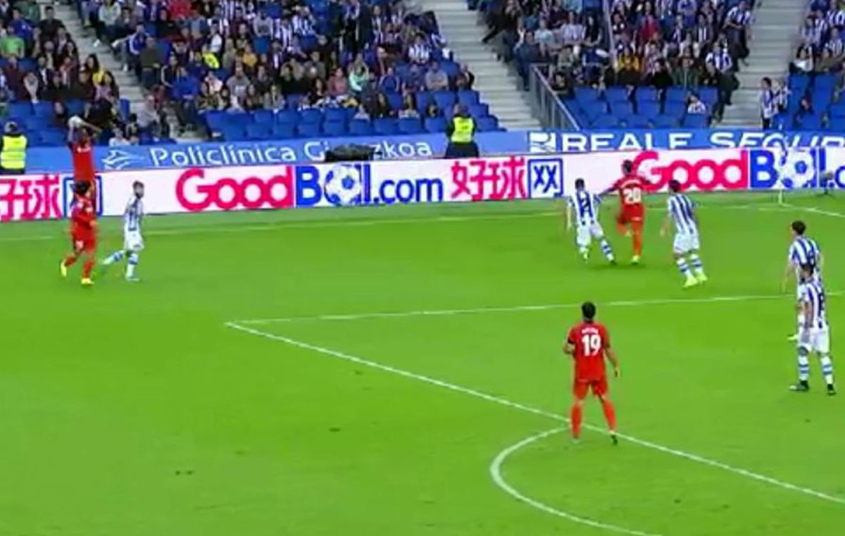 FOTO Decizie incredibilă a brigăzii de arbitri de la Sociedad - Getafe » Nici în Liga 4 nu se întâmplă așa ceva