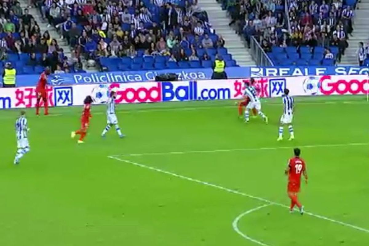 FOTO Decizie incredibilă a brigăzii de arbitri de la Sociedad - Getafe » Nici în Liga 4 nu se întâmplă așa ceva