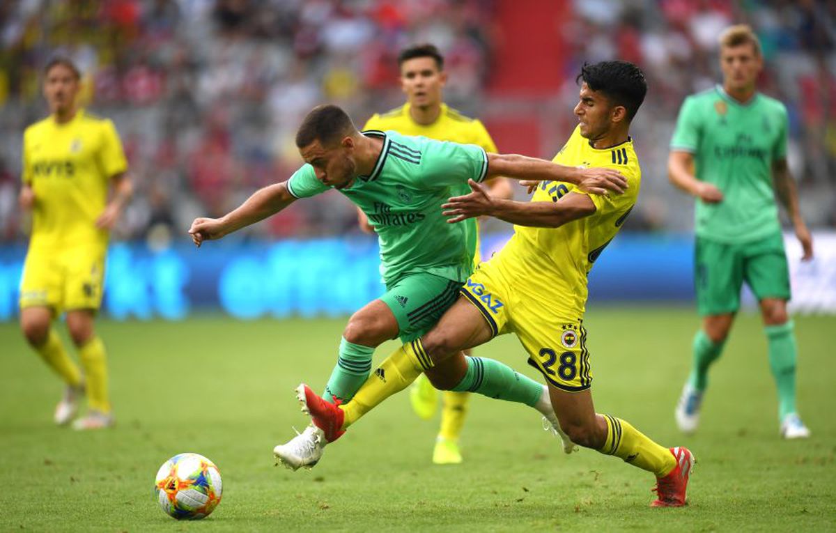 VIDEO+FOTO Eden Hazard, gol superb pentru Real Madrid » A adus victoria echipei lui Zidane cu un șut de la 17 metri