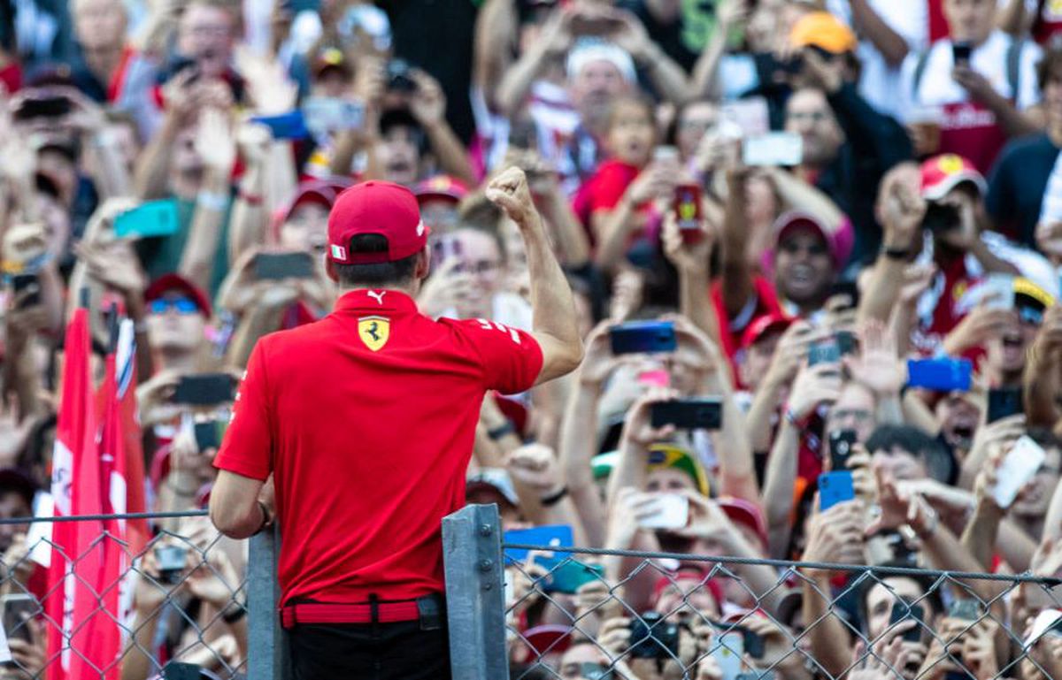 FORMULA 1 // VIDEO Charles Leclerc a declanșat sărbătoarea în Italia