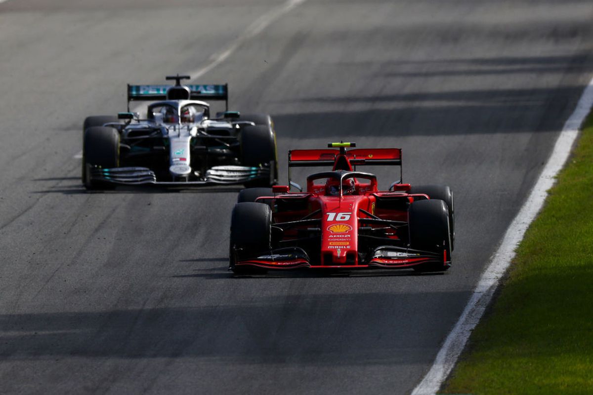 FORMULA 1 // VIDEO Charles Leclerc a declanșat sărbătoarea în Italia