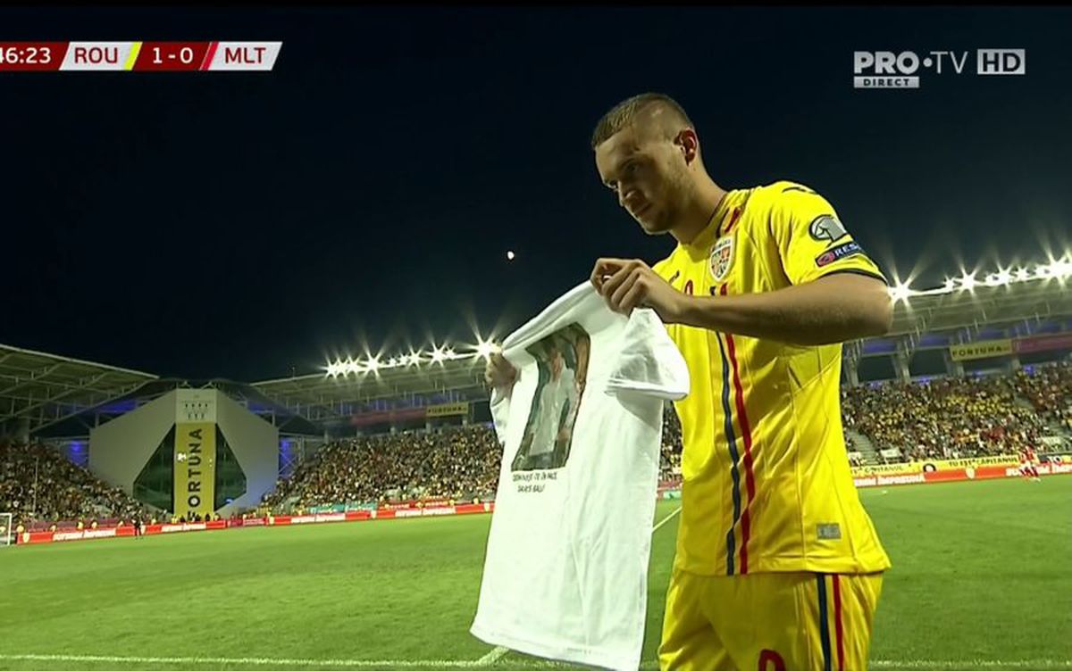 ROMÂNIA - MALTA // Cui i-a dedicat George Pușcaș golul marcat contra maltezilor
