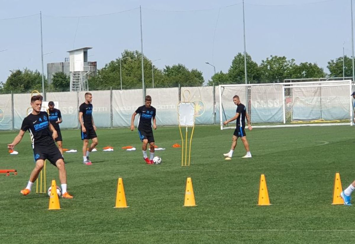 Antrenamentul celor de la FCSB