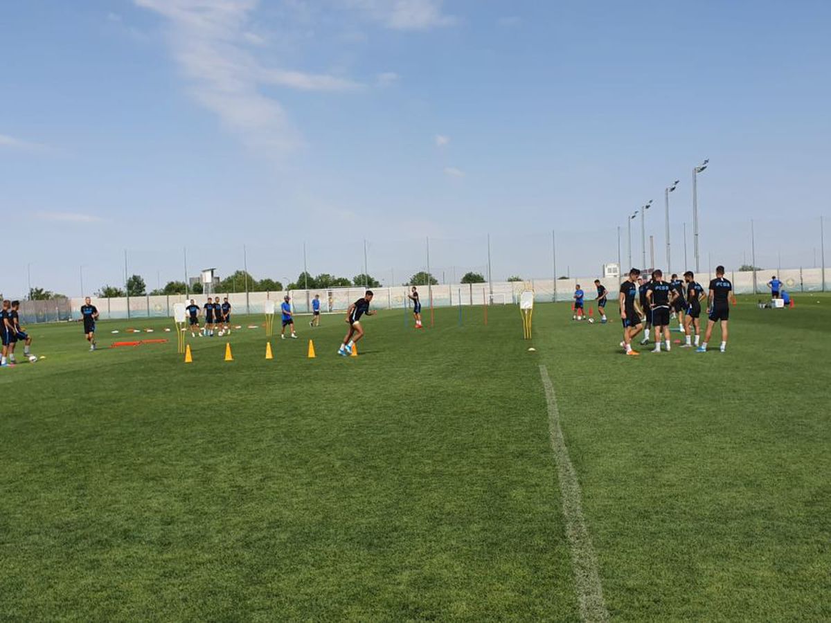 Antrenamentul celor de la FCSB