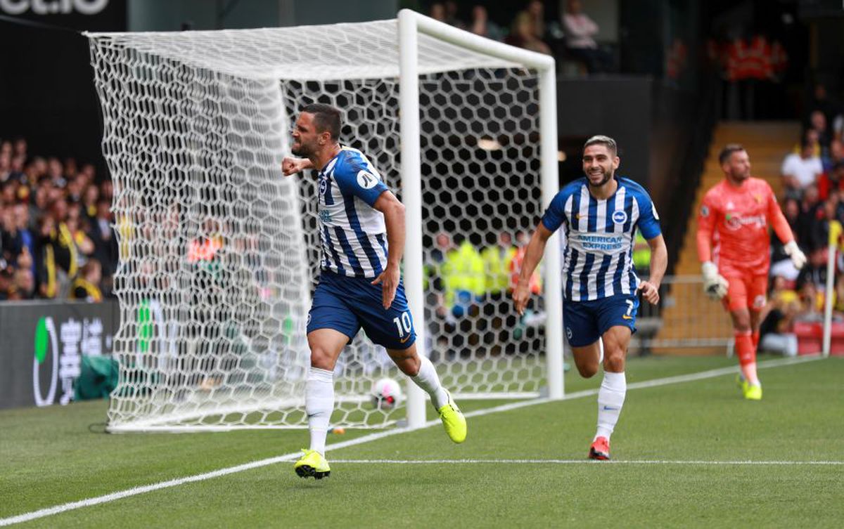 Florin Andone, gol pentru Brighton în debutul sezonului din Premier League!