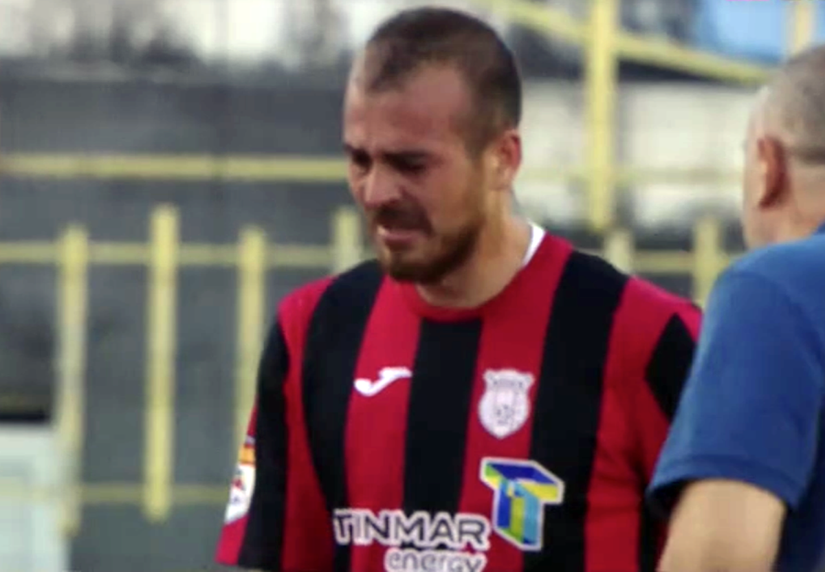 GAZ METAN - ASTRA / FOTO Denis Alibec a ieșit accidentat și a plâns ca un copil