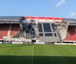 FOTO Acoperișul stadionului lui AZ Alkmaar s-a prăbușit!
