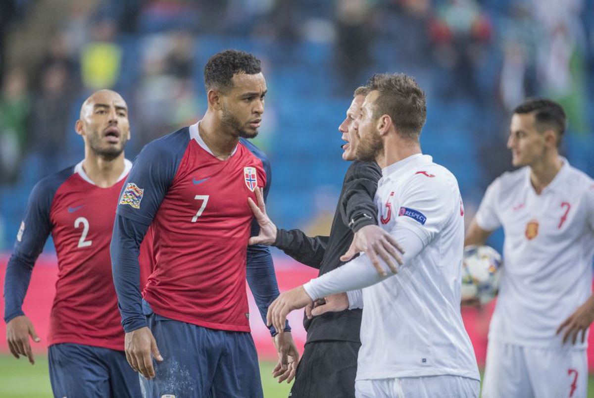 NORVEGIA - SPANIA // FOTO Lecție de istorie cu Joshua King! Golgeterul Norvegiei are pe spate tatuate chipurile eroilor care au luptat împotriva rasismului