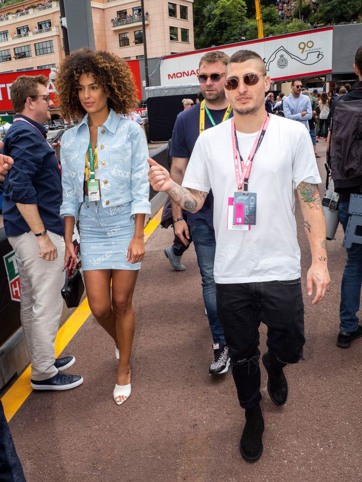 GALERIE FOTO Sirena lui Marco Verratti » Italianul lui PSG se iubește cu o creolă superbă