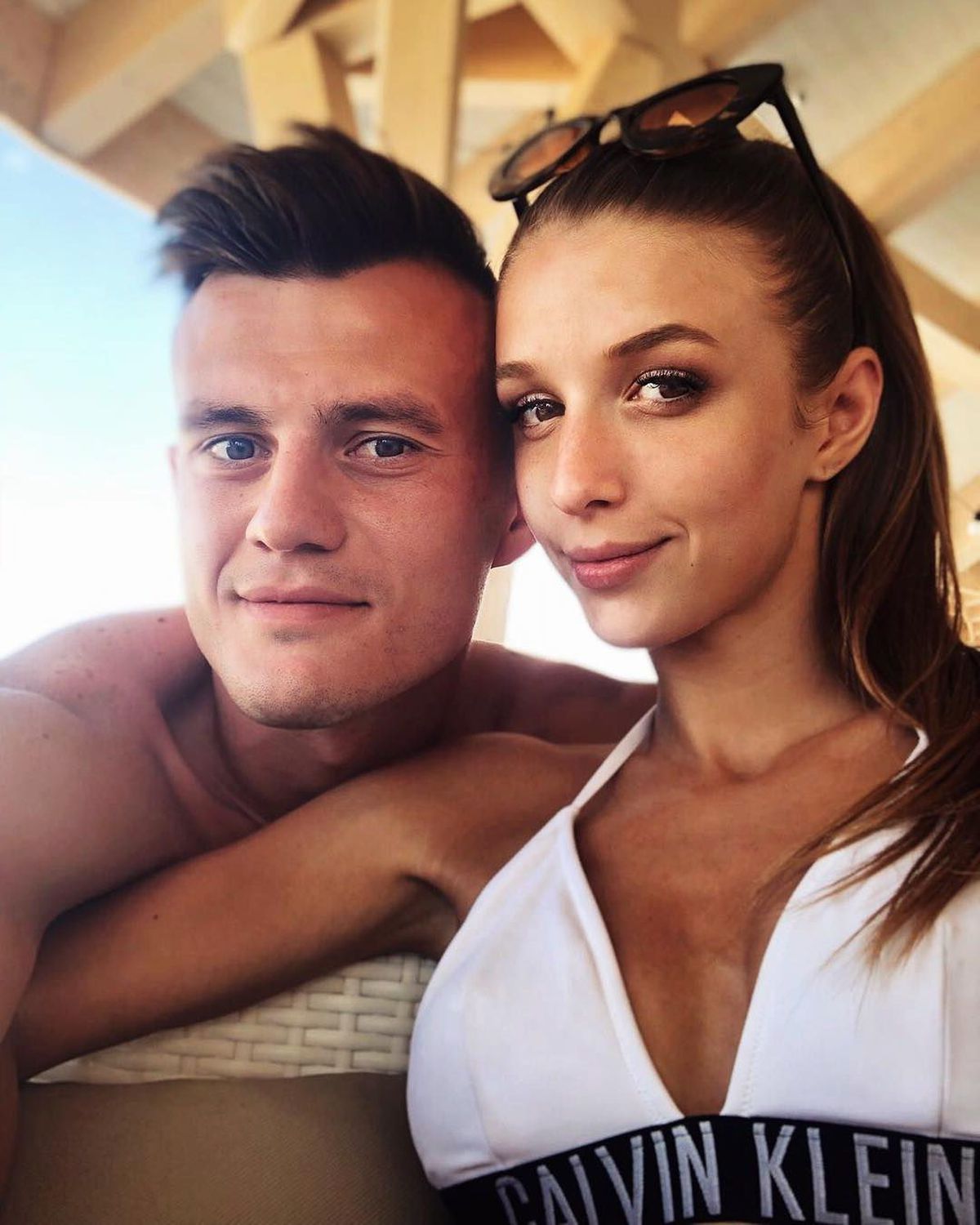 FOTO Andrei Marc, cel mai nou transfer de la FCSB, are o iubită superhot, care se pozează la meciurile rivalei: „Doar Dinamo București”