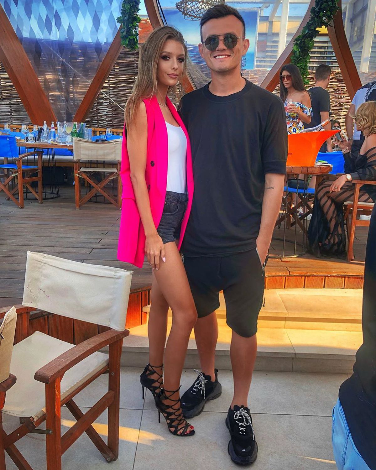 FOTO Dragoste în pandemie » Andrei Marc, fostul fotbalist al FCSB, își petrece timpul cu superba lui iubită