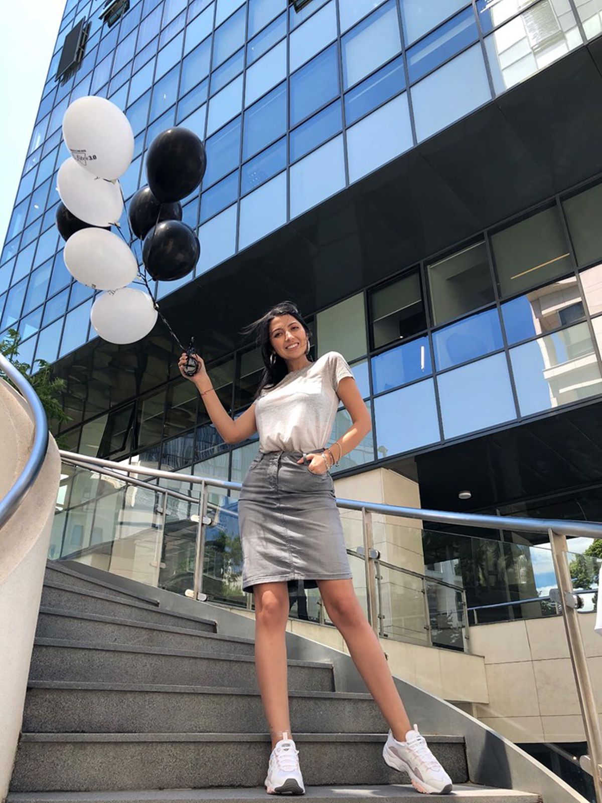 FOTO Artista Maria Andreea Vârlan: „Merg pe bicicletă în fiecare seară în Herăstrău”