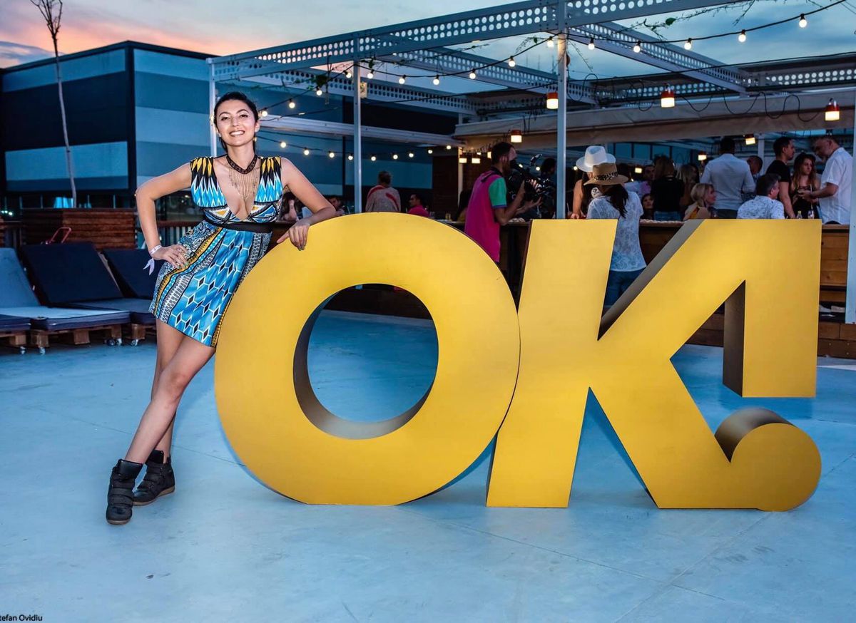 FOTO Artista Maria Andreea Vârlan: „Merg pe bicicletă în fiecare seară în Herăstrău”