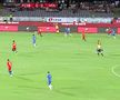 FCSB - VOLUNTARI / VIDEO Cristian Botezatu, unul dintre cei 4 debutanți de la FCSB, a greșit flagrant și ilfovenii au marcat în secunda 35