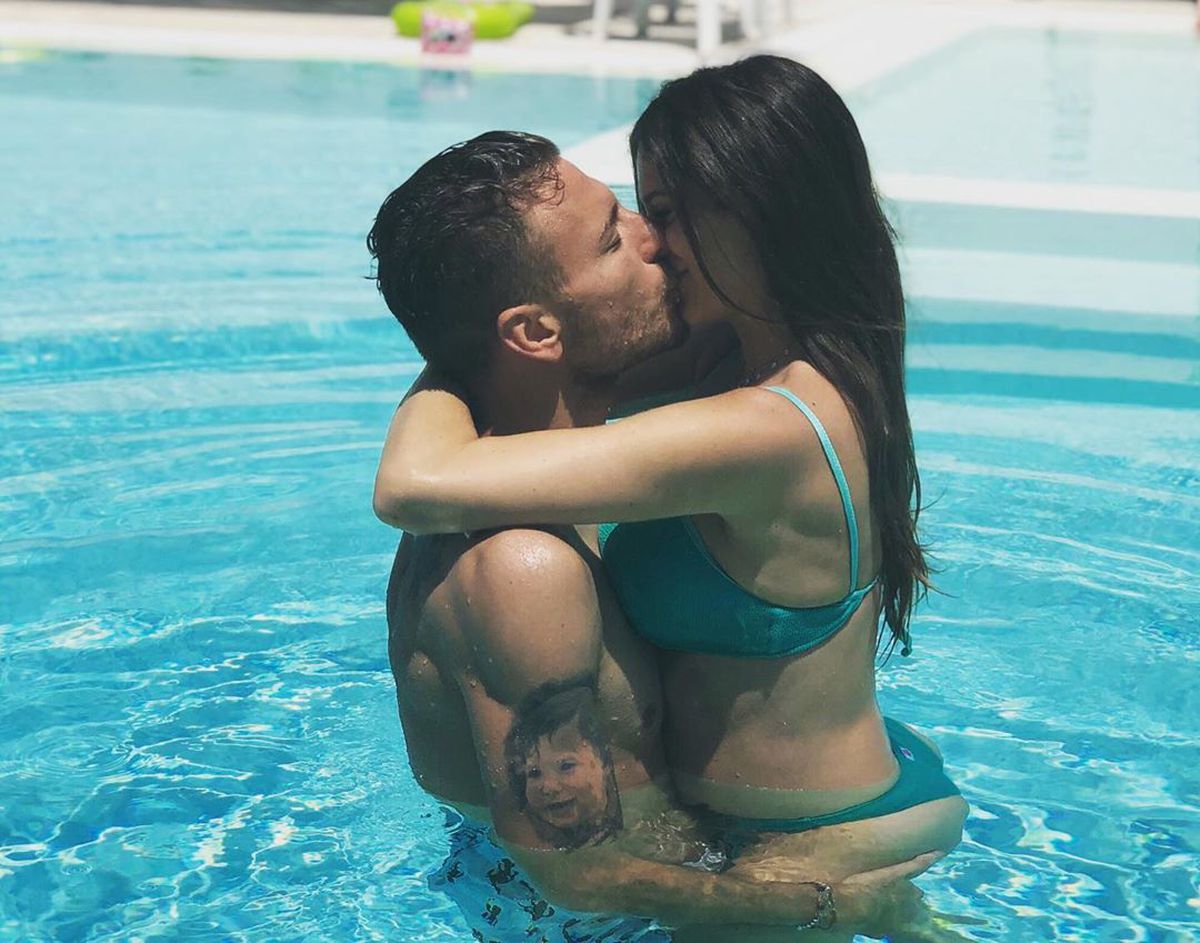 FOTO+VIDEO Ciro Immobile, gest romantic pentru superba sa parteneră: „Nu am cuvinte... Te iubesc atât de mult!”