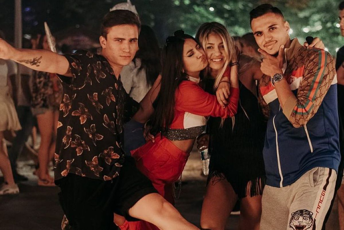 FOTO „Fără ritm de joc”, Cristi Manea a fost la un eveniment dedicat influencerilor » Iubita fotbalistului va merge la Los Angeles