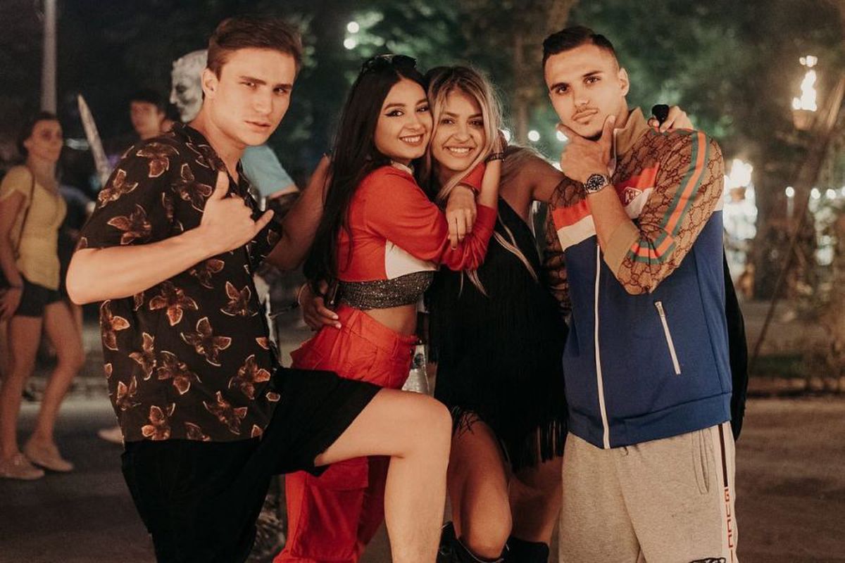 FOTO „Fără ritm de joc”, Cristi Manea a fost la un eveniment dedicat influencerilor » Iubita fotbalistului va merge la Los Angeles