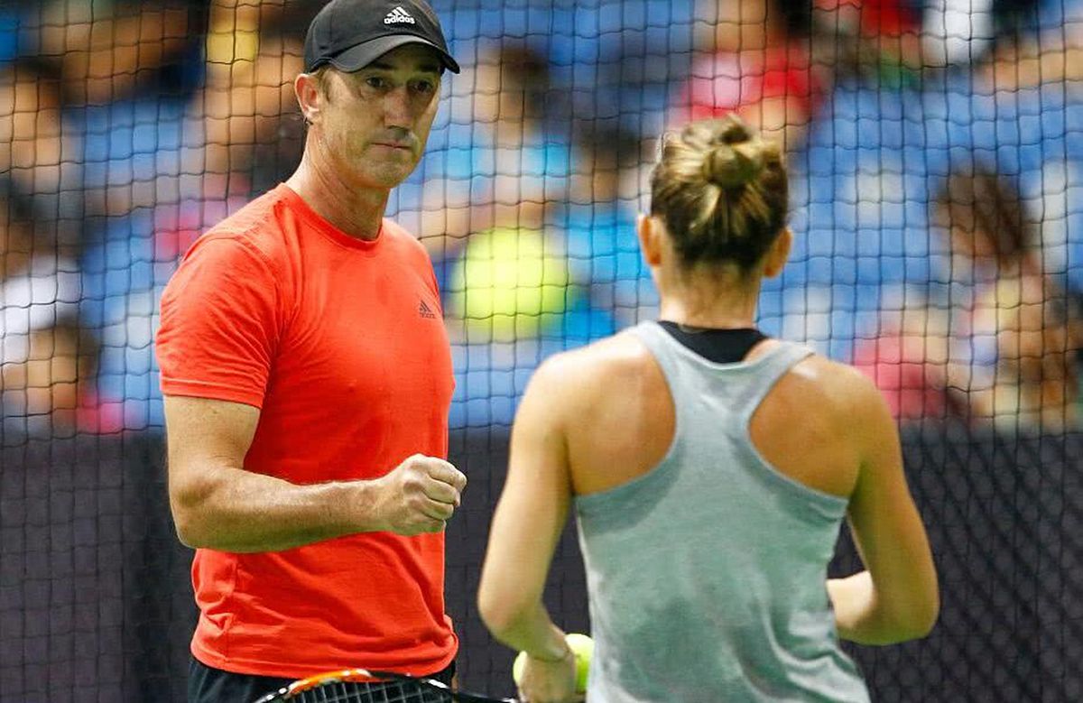 SIMONA HALEP ȘI DARREN CAHILL