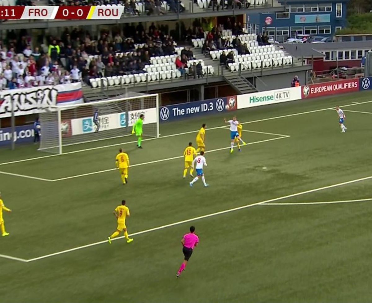 INSULELE FEROE - ROMÂNIA 0-3 // FOTO Ciprian Tătărușanu, din nou erou! Ocazia uriașă a feroezilor ne-a dat emoții