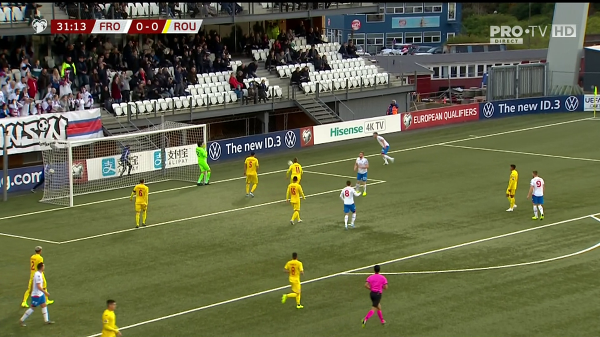 INSULELE FEROE - ROMÂNIA 0-3 // FOTO Ciprian Tătărușanu, din nou erou! Ocazia uriașă a feroezilor ne-a dat emoții